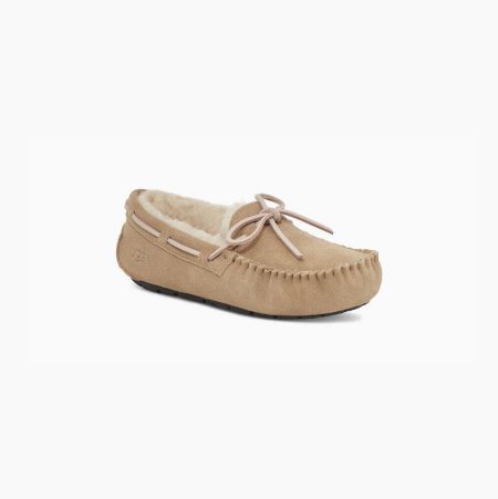 UGG Dakota Beige Slippers for Women (JGAW24189)